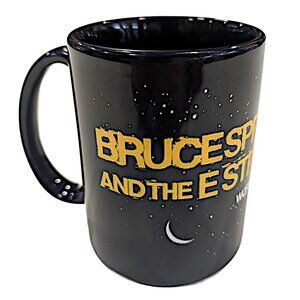 BRUCE SPRINGSTEEN E Street Band Working on a Dream Tour Blue Coffee Mug 1/4 Moon